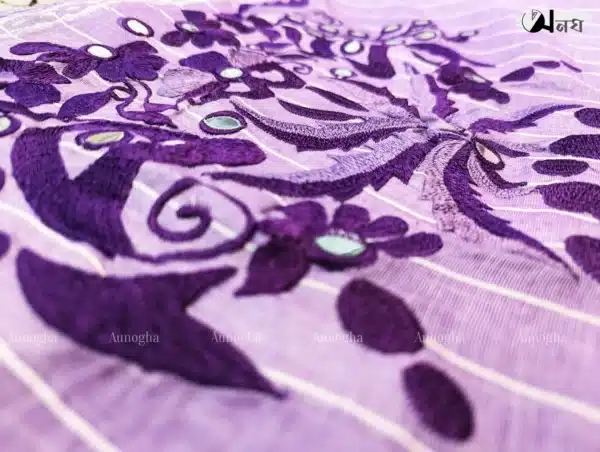 purple-block-embroidered-saree-aunogha-bd