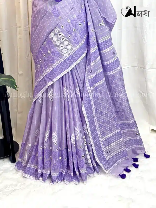 purple-block-embroidered-saree-aunogha-bd