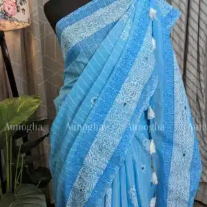 Sky Serenity Saree Aunogha bd